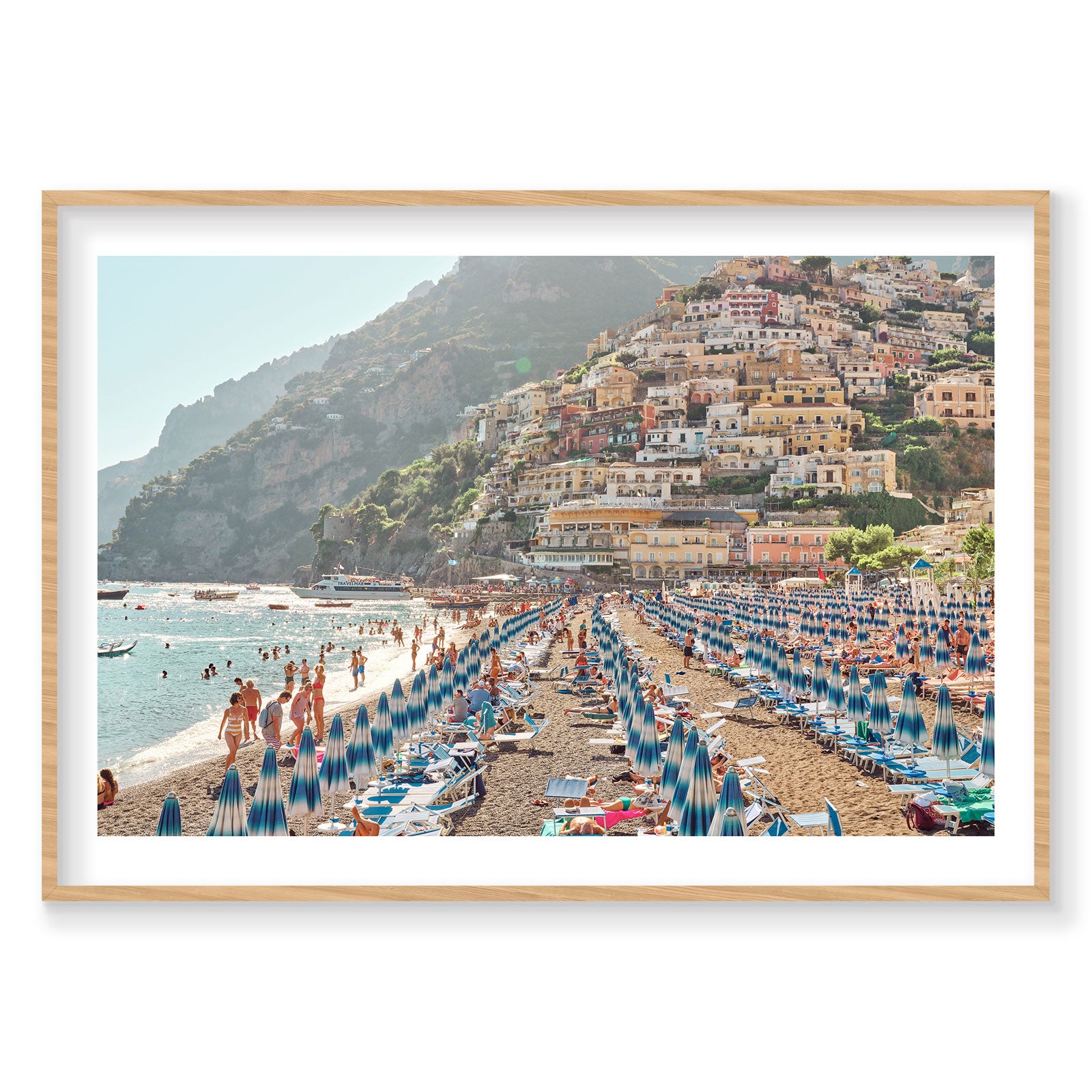 Positano Afternoon, Italy, Landscape Print