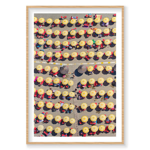 Yellow & White, Italy, Vertical Print