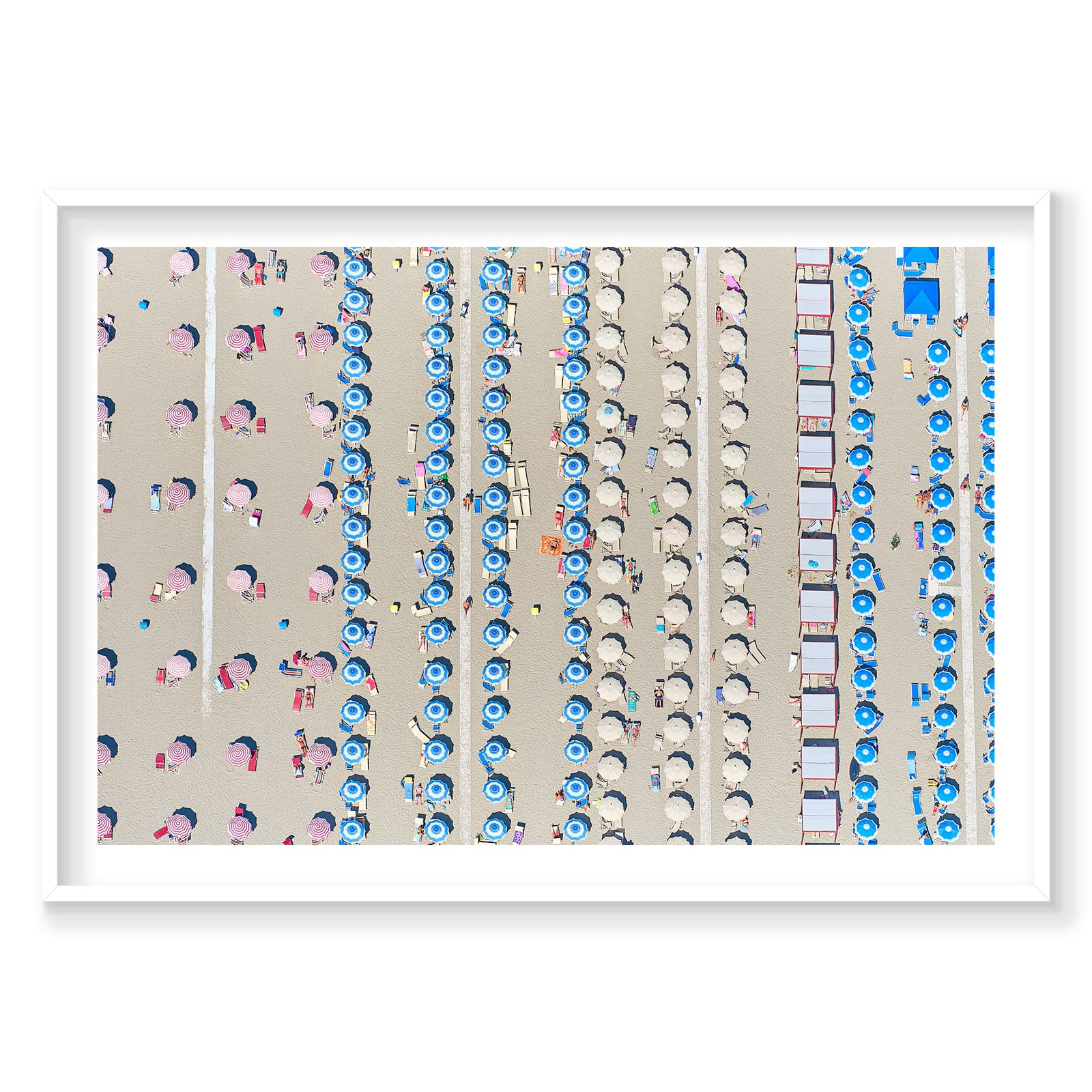 Pick A  Line, Italy, Horizontal Print