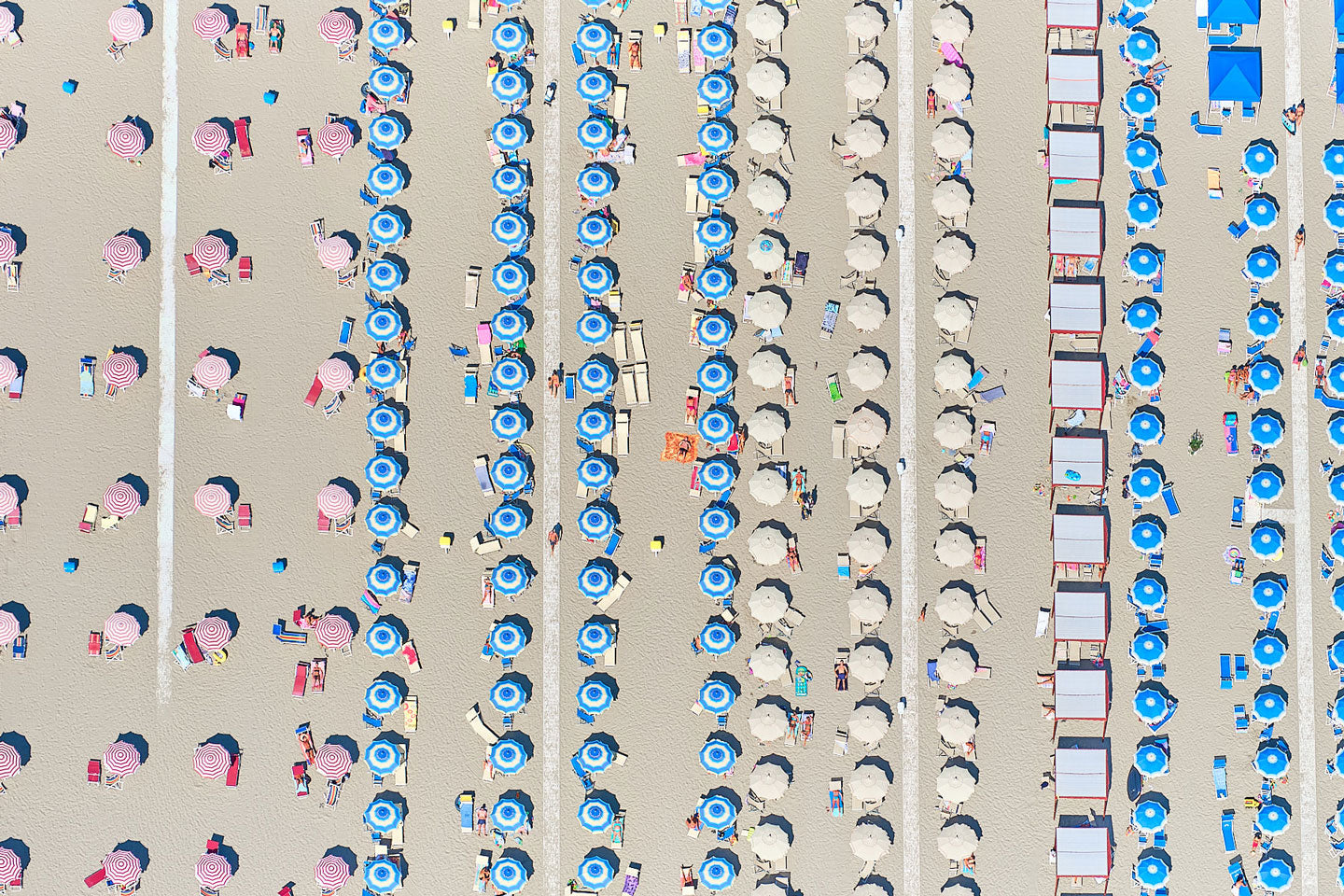 Pick A  Line, Italy, Horizontal Print