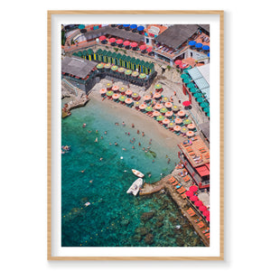 Bagni Internazionali, Italy, Vertical Print