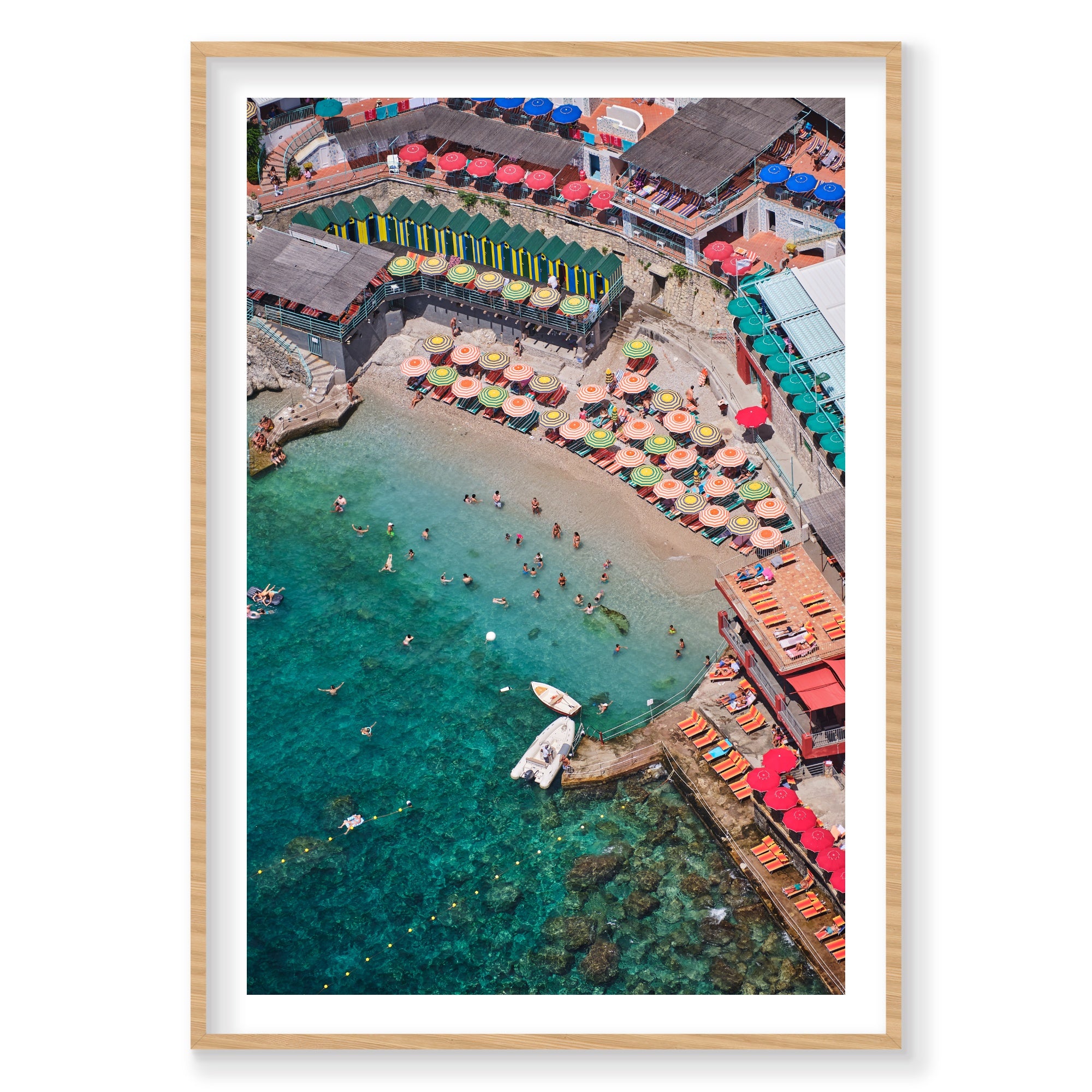 Bagni Internazionali, Italy, Vertical Print