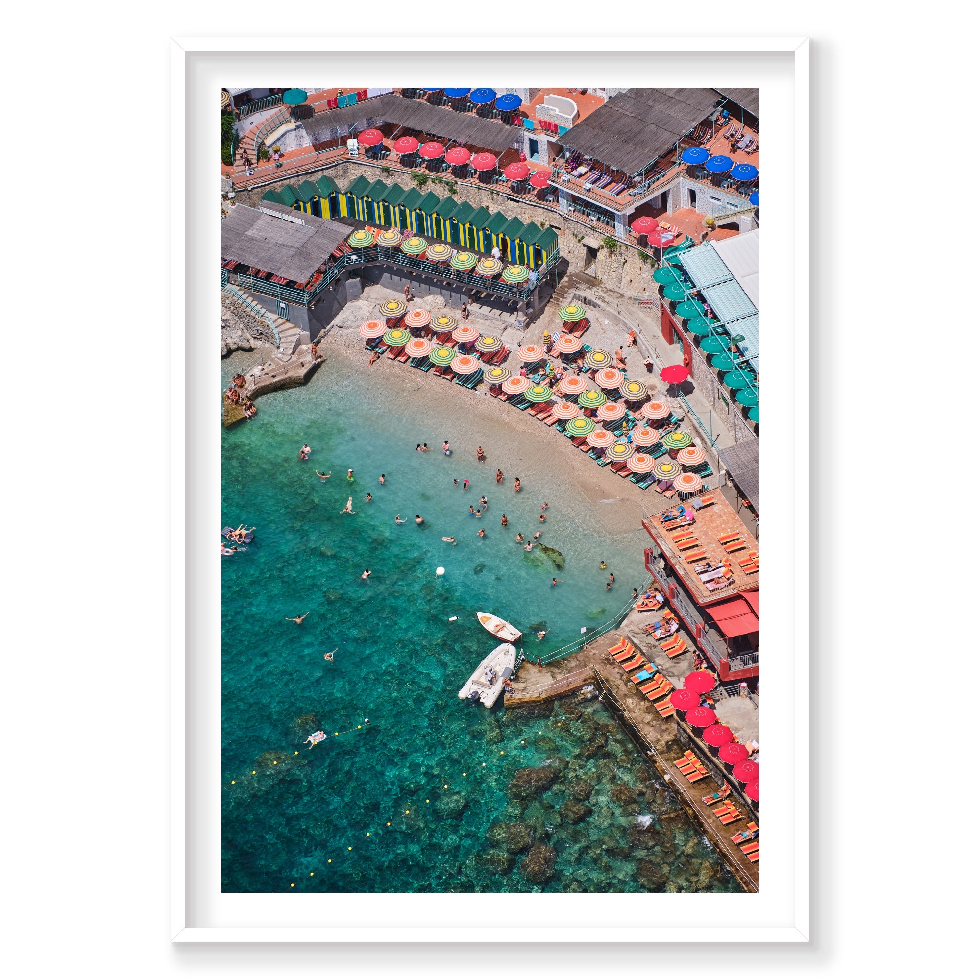 Bagni Internazionali, Italy, Vertical Print