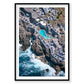 Lido del Faro, Italy, Vertical Print