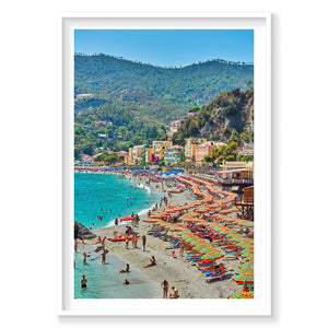 Monterosso al Mare, Cinque Terre, Vertical Print