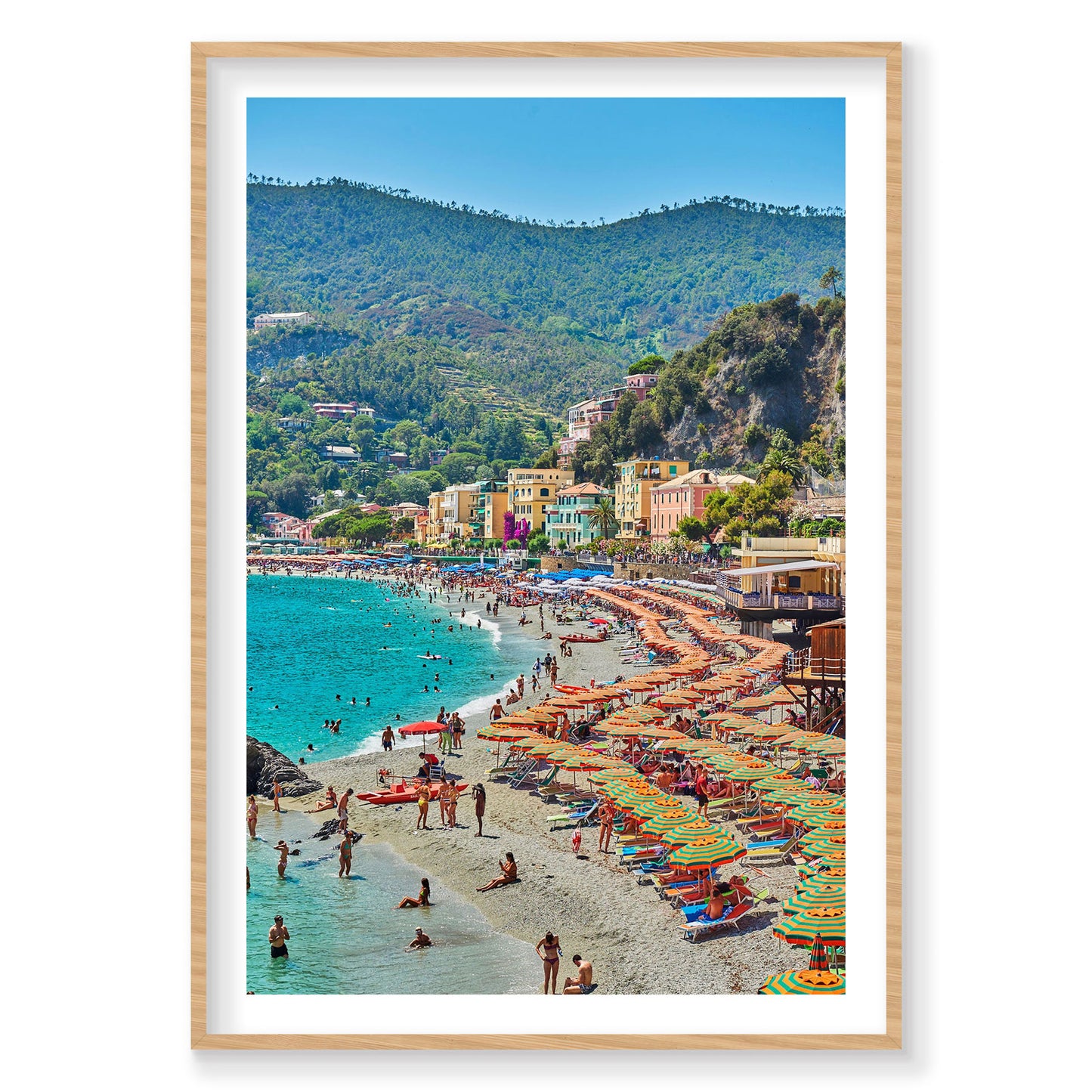 Monterosso al Mare, Cinque Terre, Vertical Print