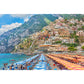 Positano Umbrellas, Amalfi Coast, Horizontal Print