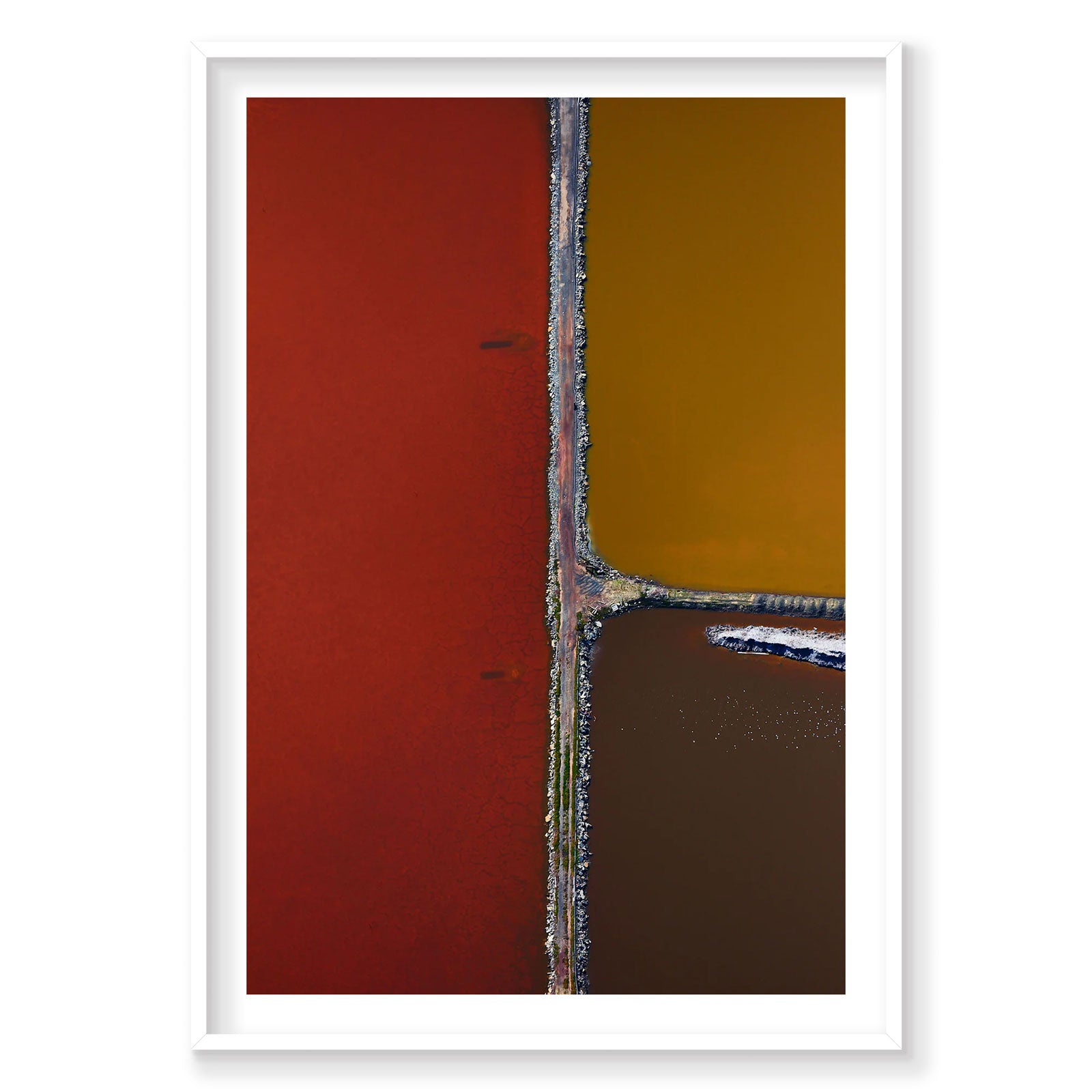 Compartments, San Francisco Bay, Vertical Print