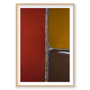 Compartments, San Francisco Bay, Vertical Print