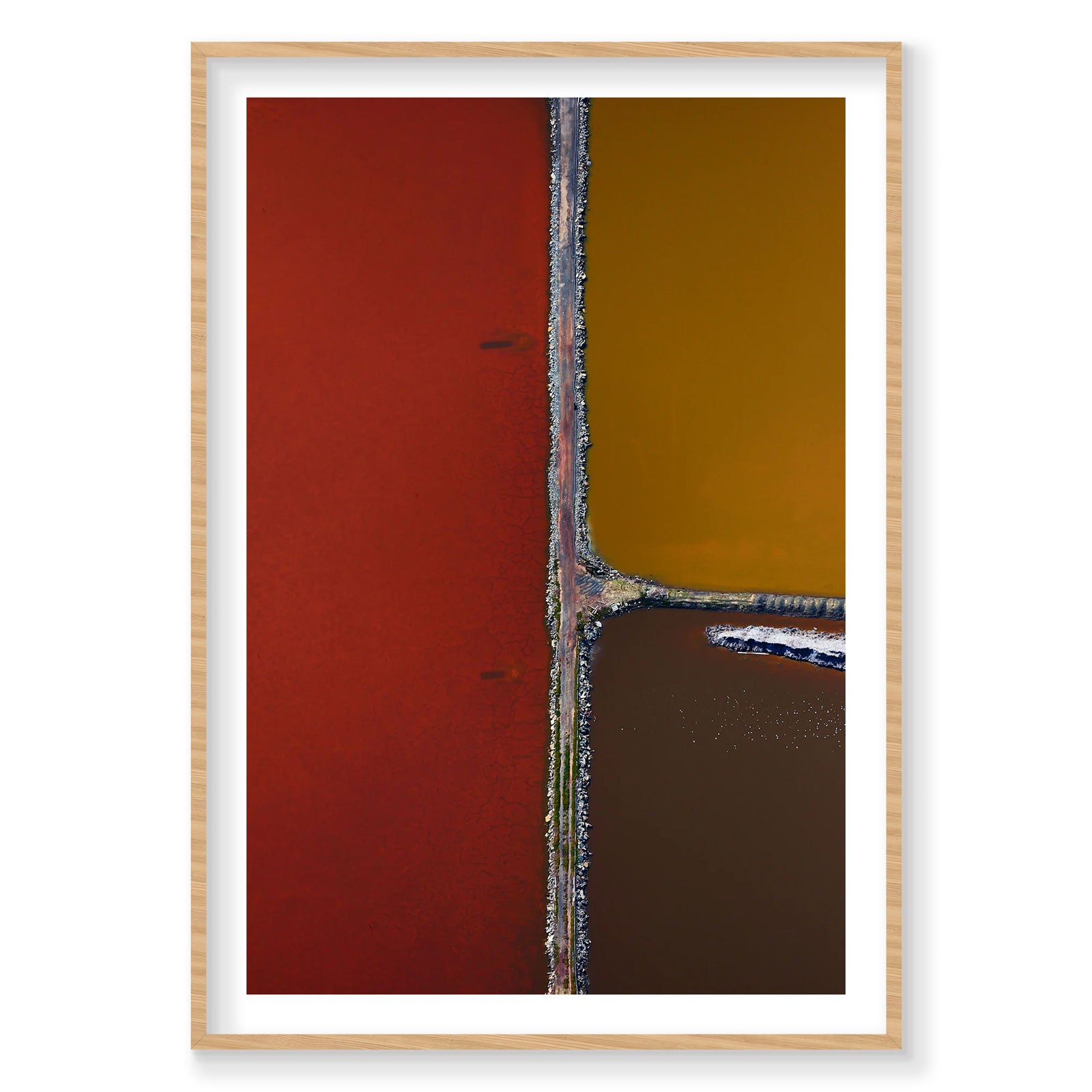 Compartments, San Francisco Bay, Vertical Print