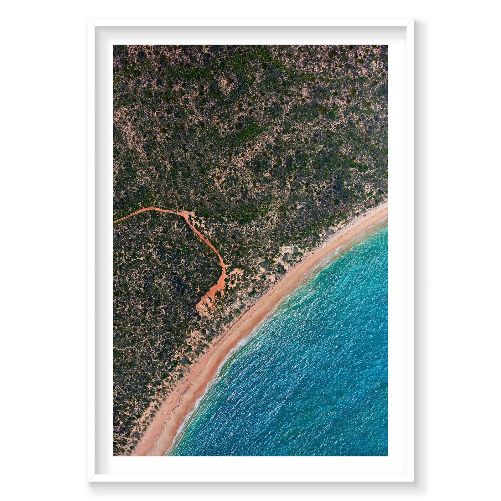 Remote, Kalbarri, Vertical Print