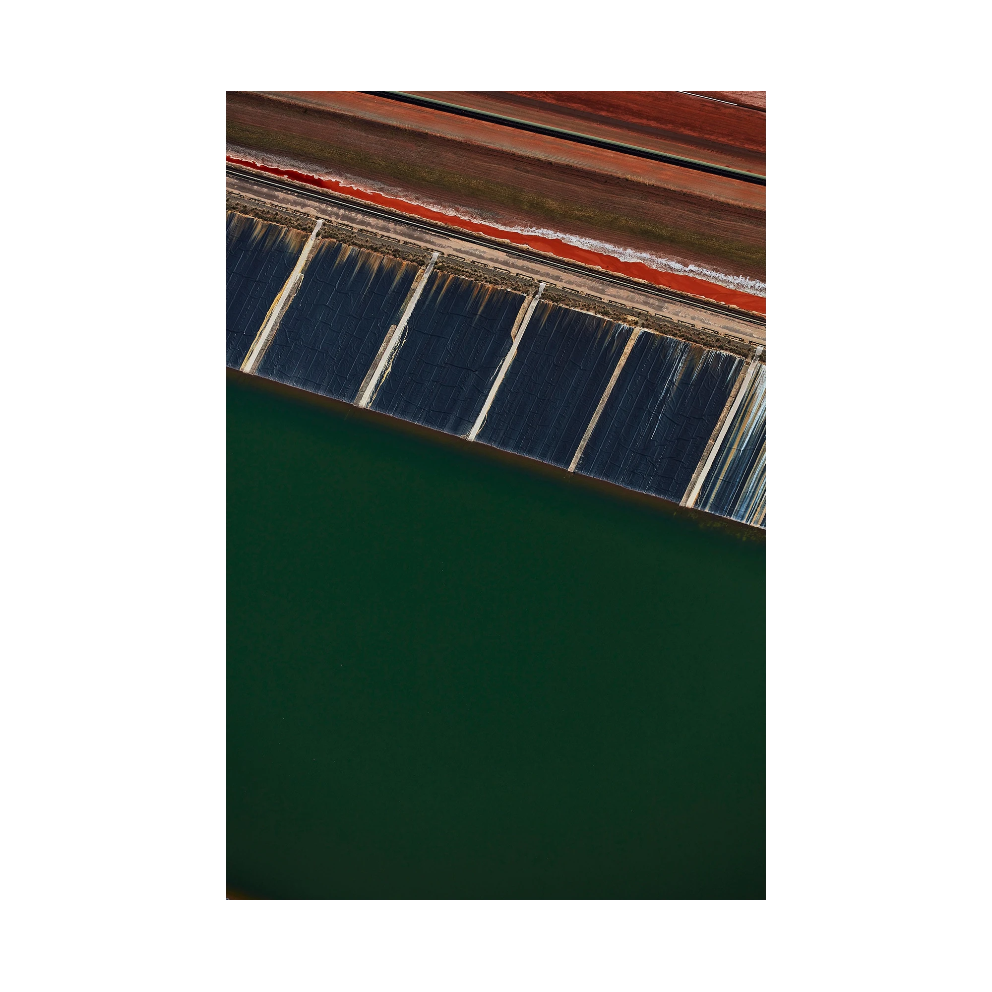 Alumina, Western Australia, Vertical Print, print only