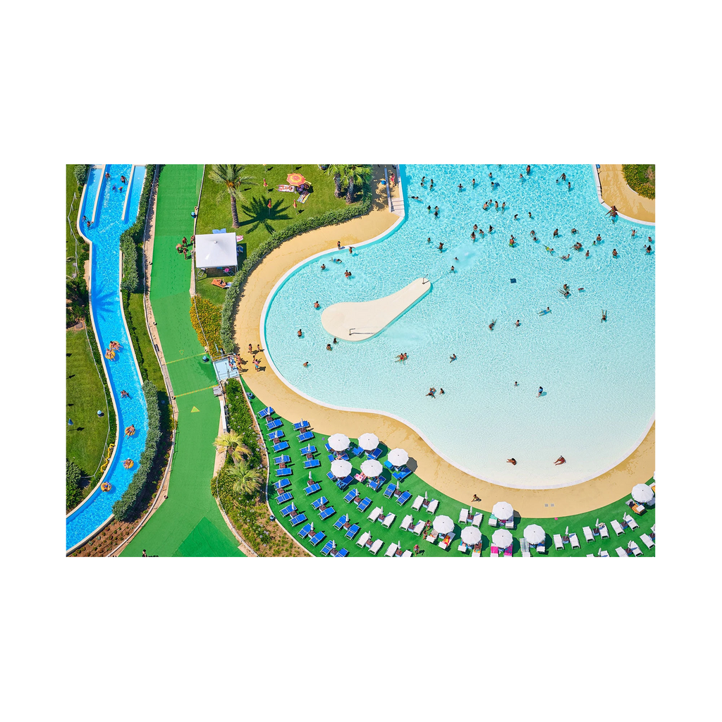 Aquapark Egnazia, Italy, Horizontal Print, print only
