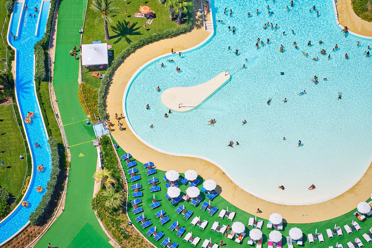 Aquapark Egnazia, Italy, Horizontal Print - source print