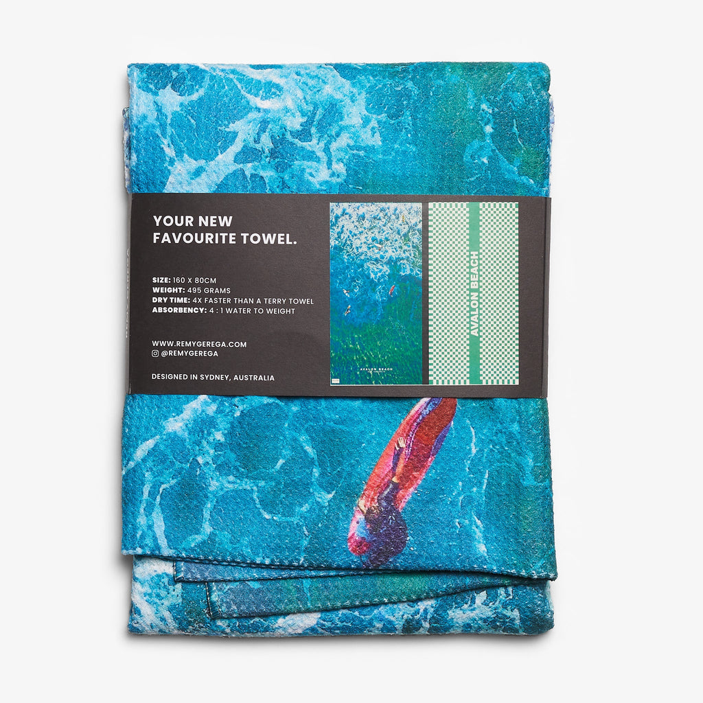 Avalon Beach Quick-Dry Beach Towel
