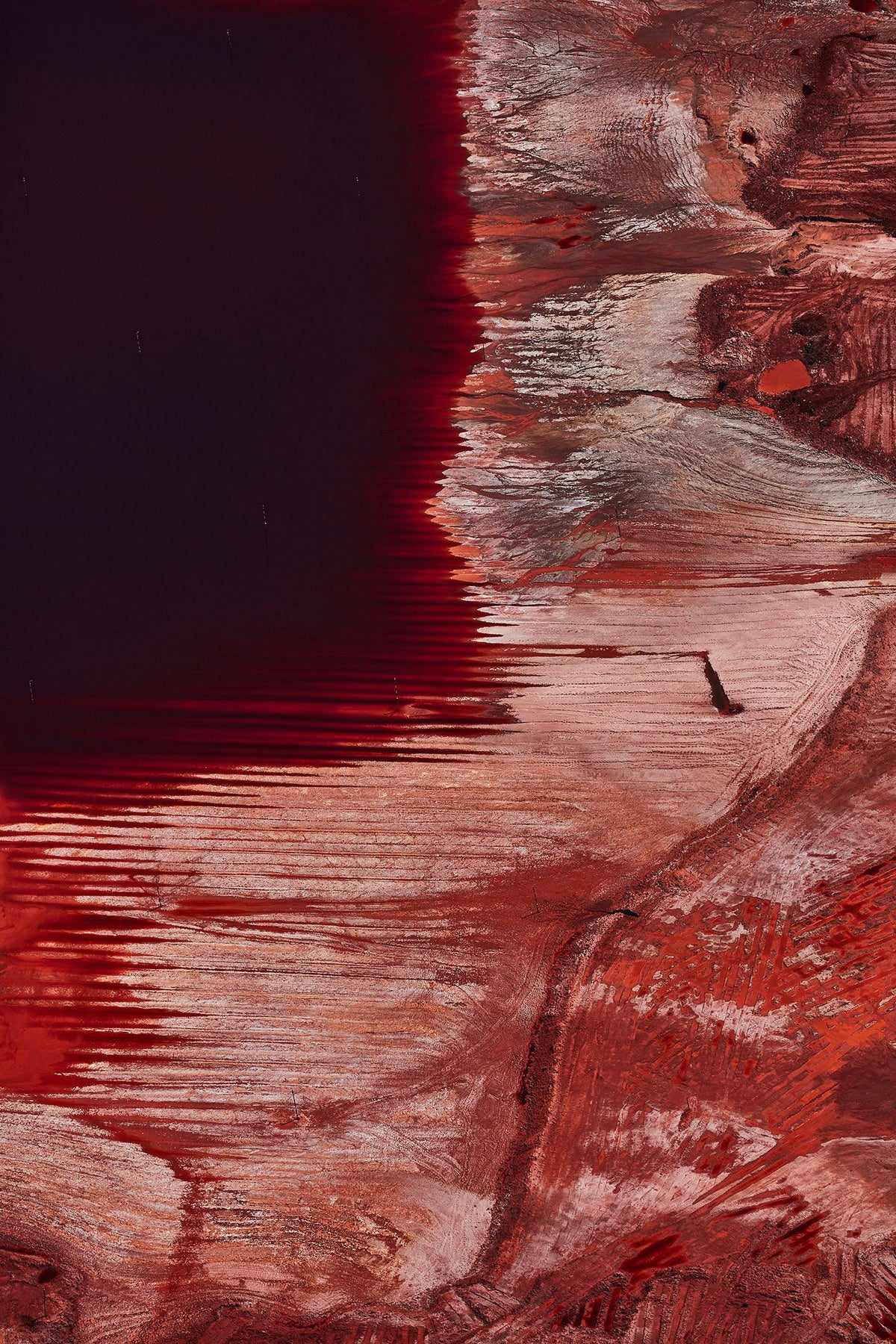 Bauxite, Western Australia, Vertical Print - source print