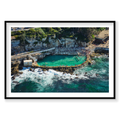 Beautiful Bronte, Horizontal Print, black Victorian Ash frame