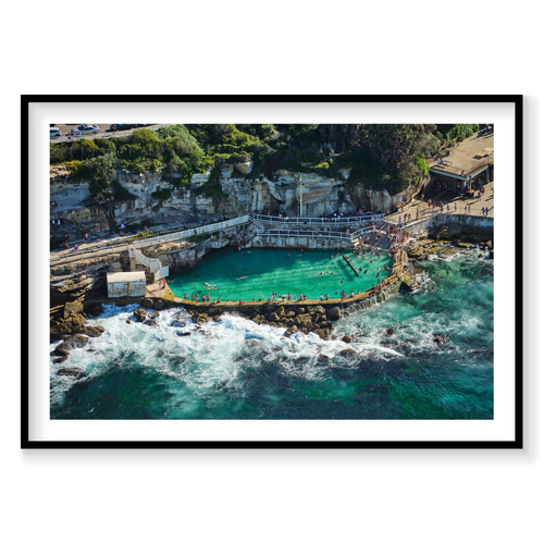 Beautiful Bronte, Horizontal Print, black Victorian Ash frame