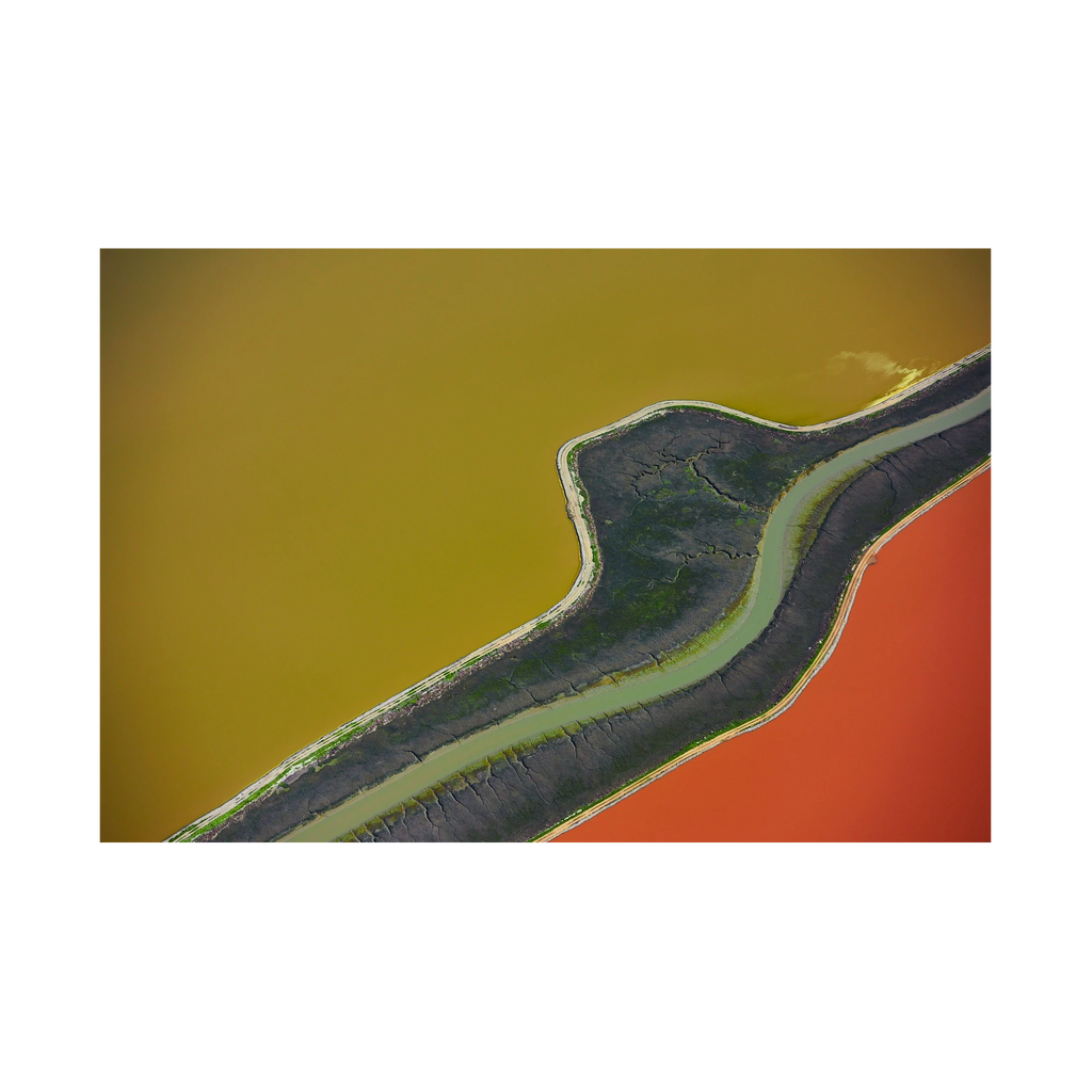 Block Colours, San Francisco Bay, Horizontal Print, print only