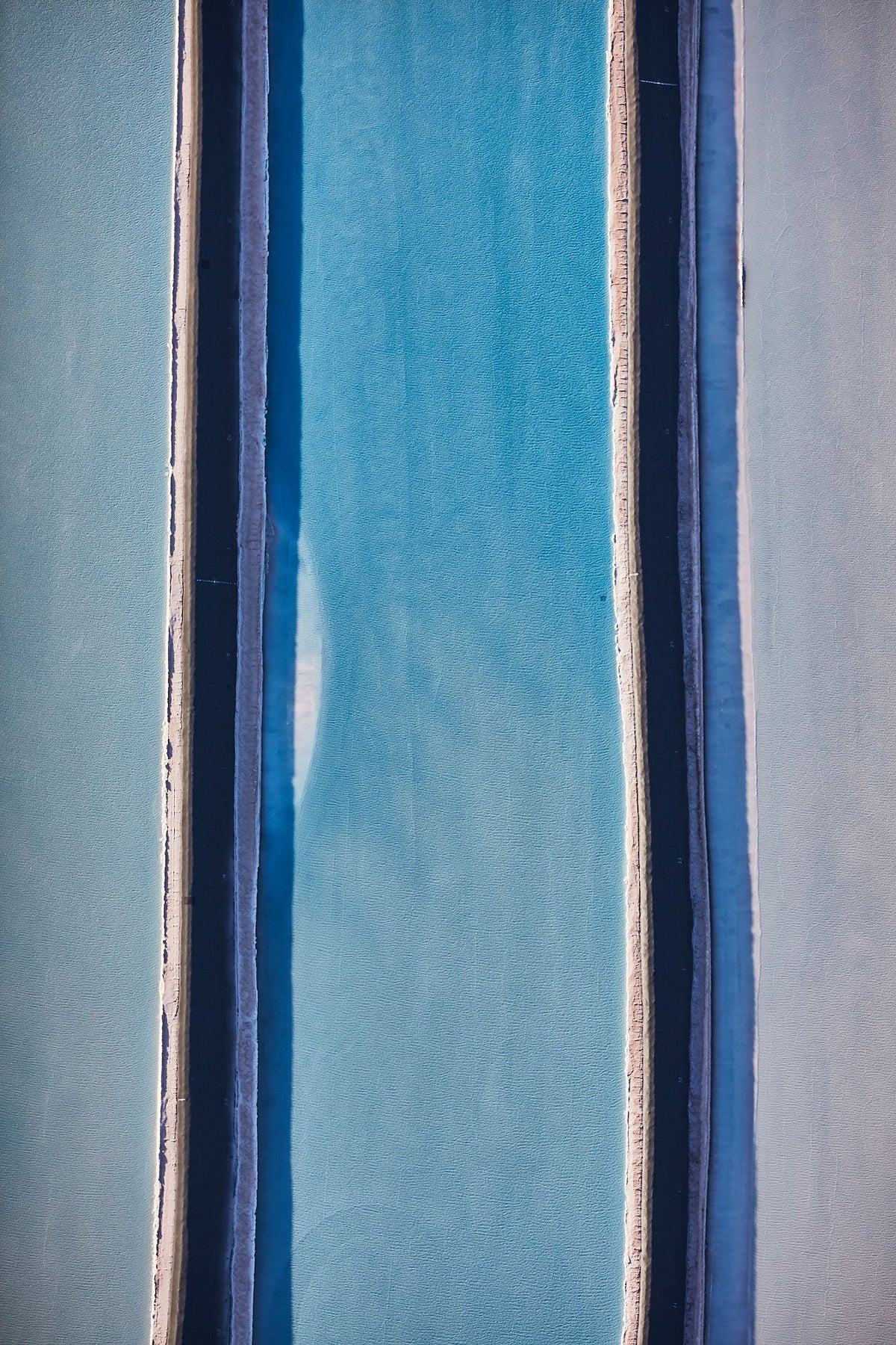 Blue Dye, Moab, Portrait Print