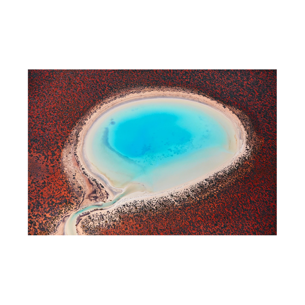 Blue Lagoon, Shark Bay, Horizontal Print, print only