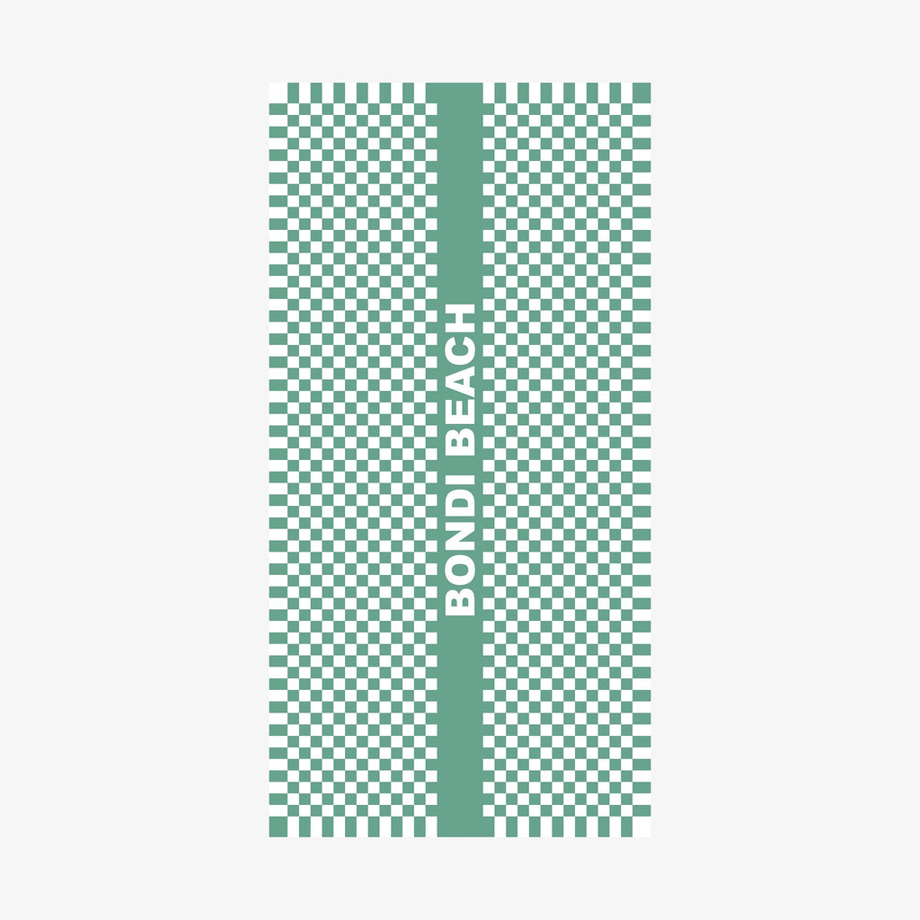 Bondi Beach Quick-Dry Beach Towel