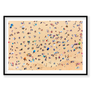 Bondi Beach Sunbathers, Horizontal Print