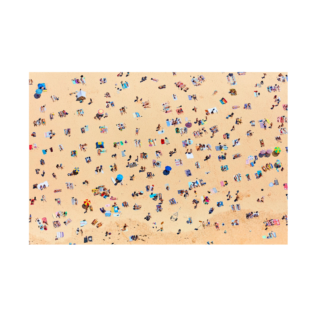 Bondi Beach Sunbathers, Horizontal Print, print only