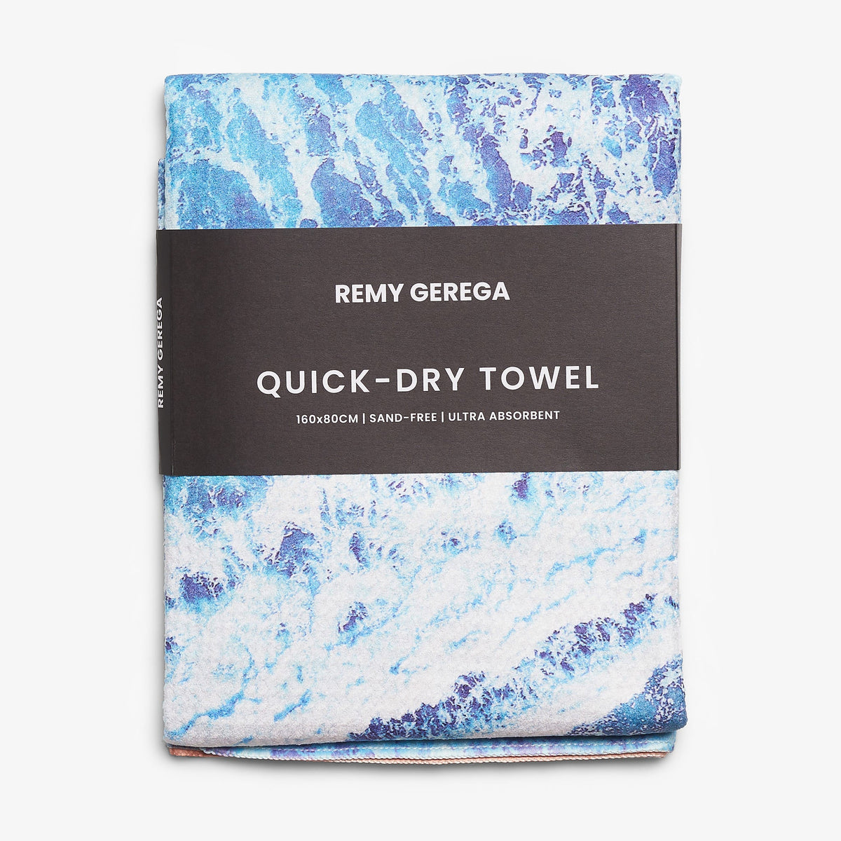Bondi Shoreline Quick-Dry Beach Towel