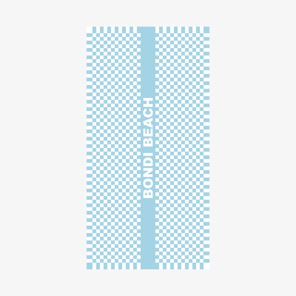 Bondi Swimmers Quick-Dry Beach Towel