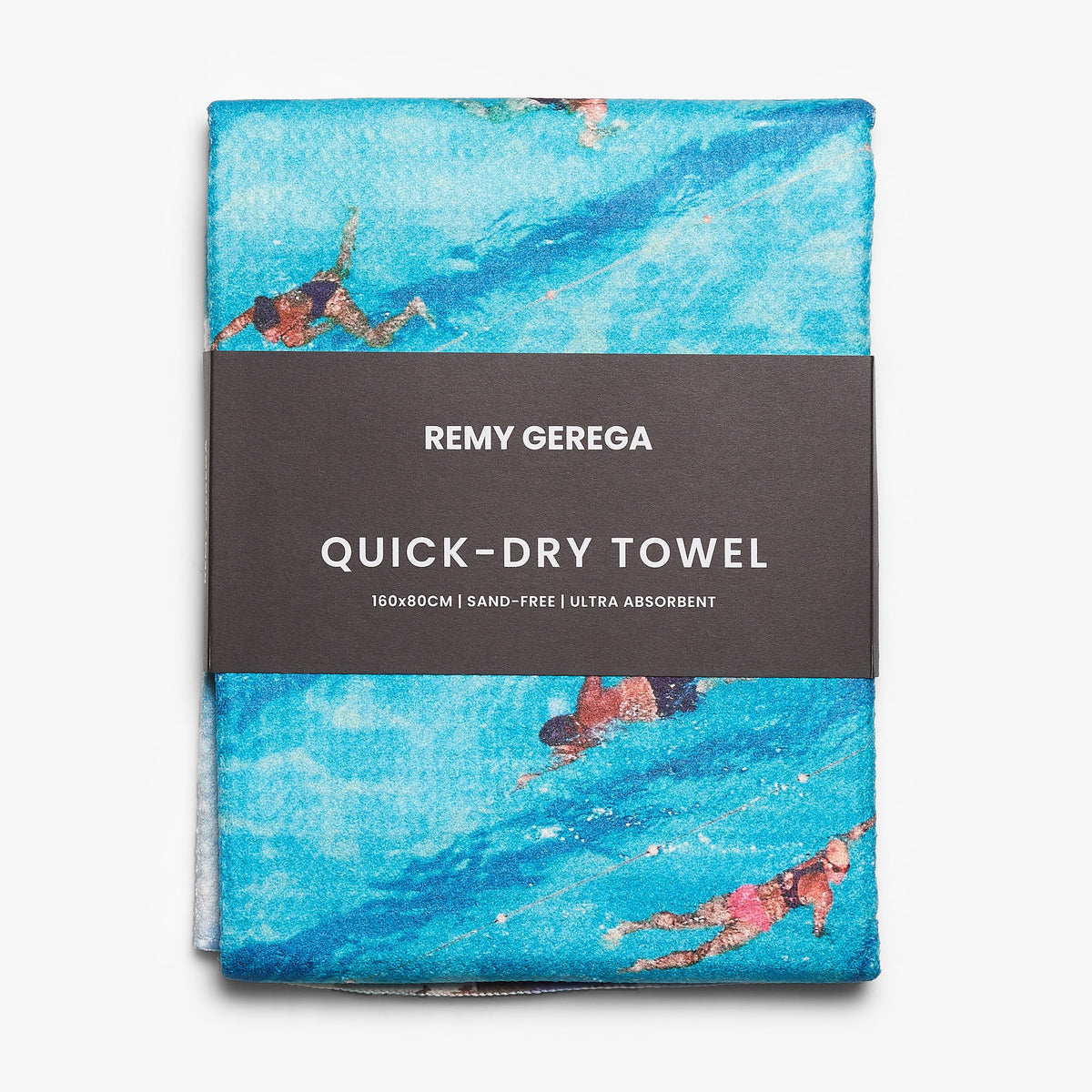 Bondi Swimmers Quick-Dry Beach Towel