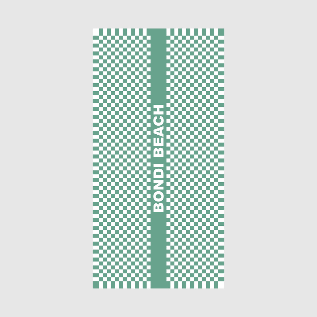 Bondi Beach Quick-Dry Beach Towel