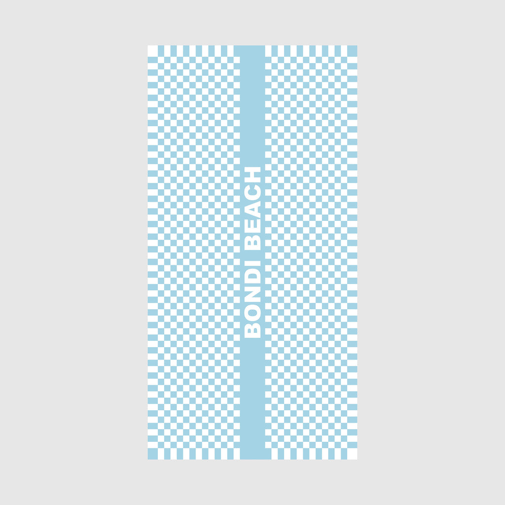 Bondi Swimmers Quick-Dry Beach Towel