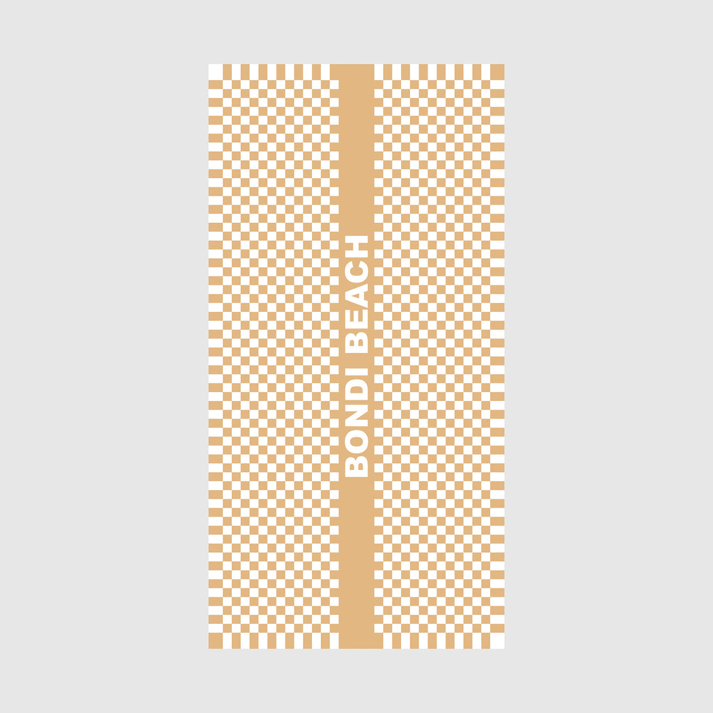 Bondi Shoreline Quick-Dry Beach Towel