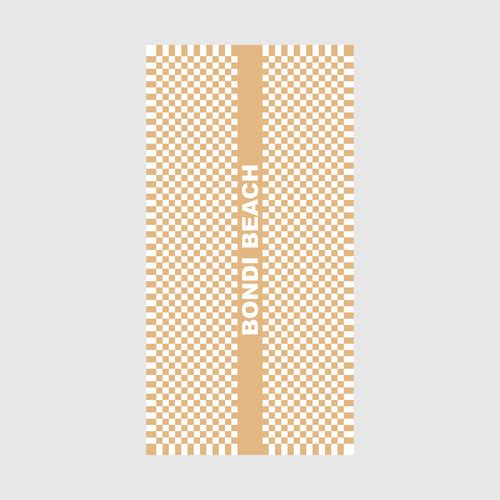 Bondi Shoreline Quick-Dry Beach Towel