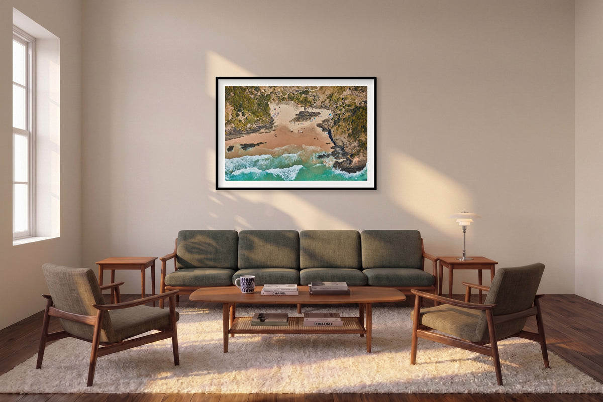 Oar Beach, Byron Bay, Horizontal Print