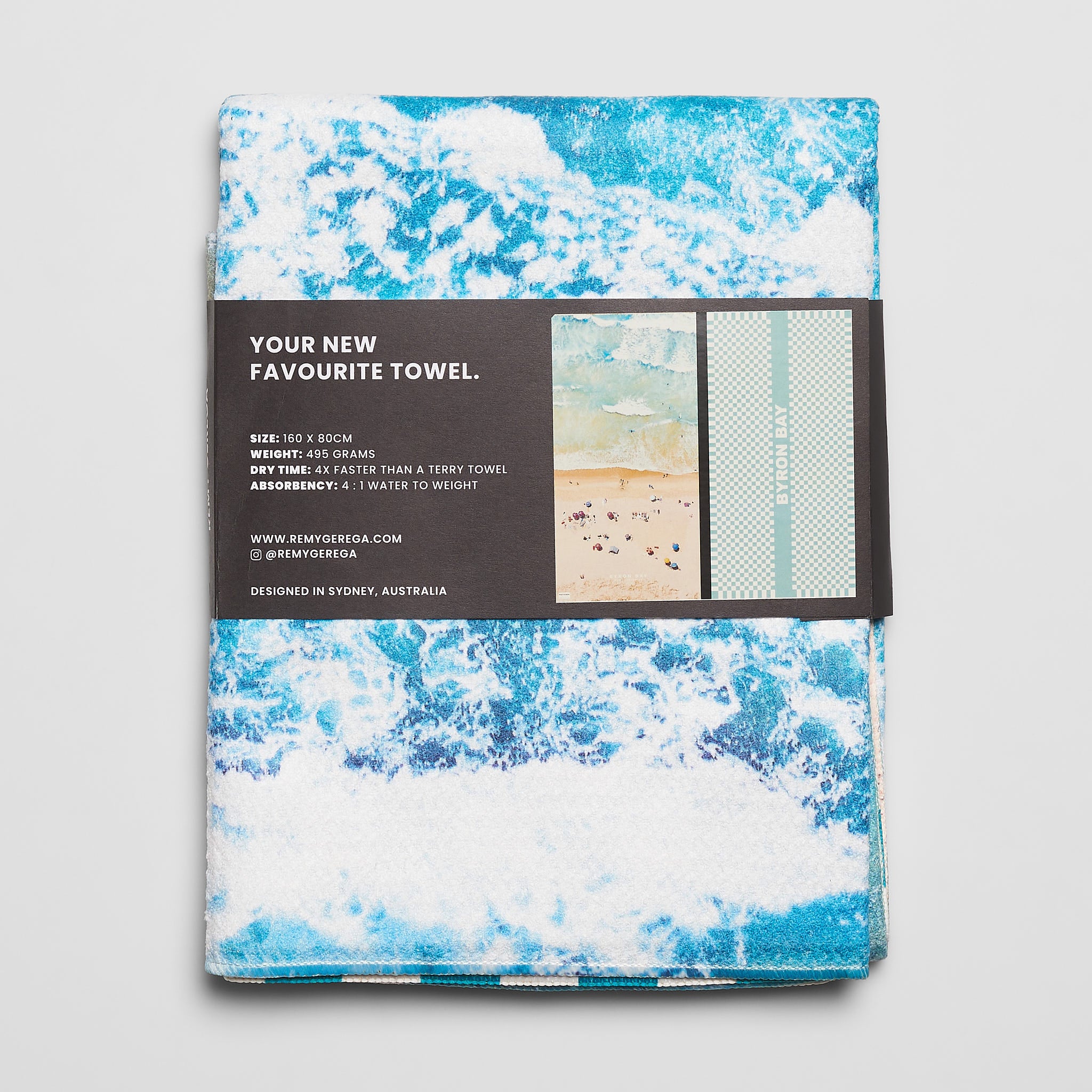 Byron Bay Quick-Dry Beach Towel