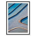 Calcination, Moab, Portrait Print, black Victorian Ash frame