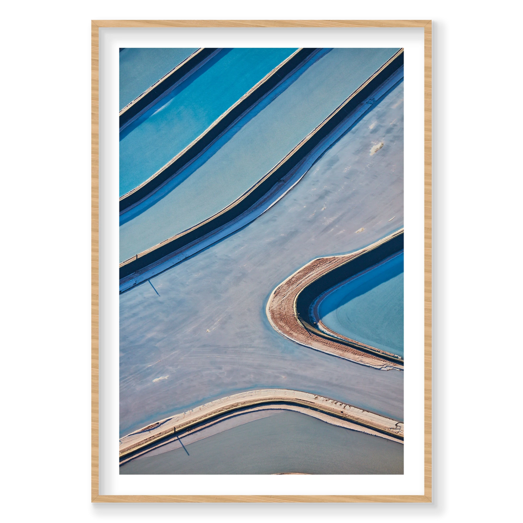 Calcination, Moab, Portrait Print, natural Victorian Ash frame