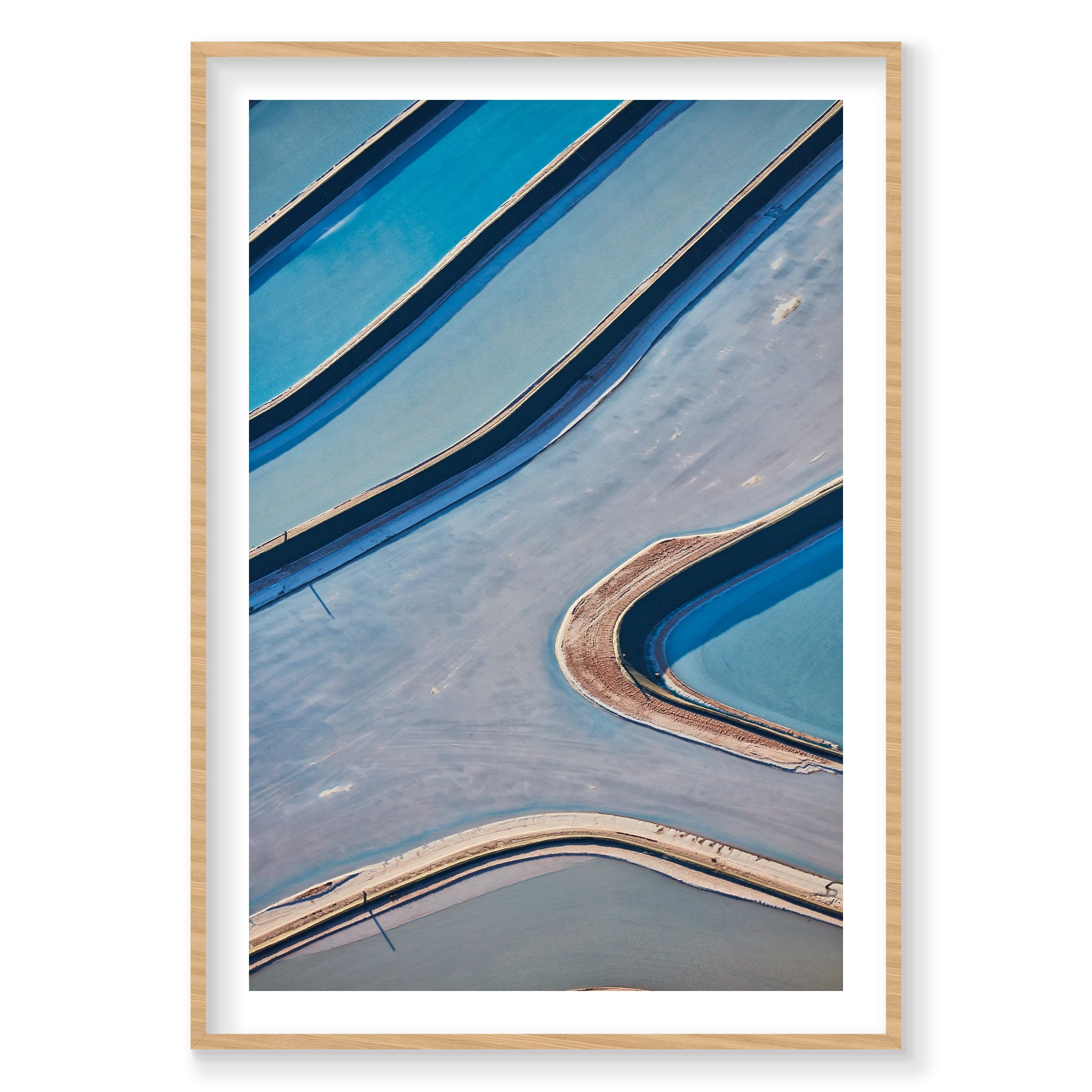 Calcination, Moab, Portrait Print, natural Victorian Ash frame