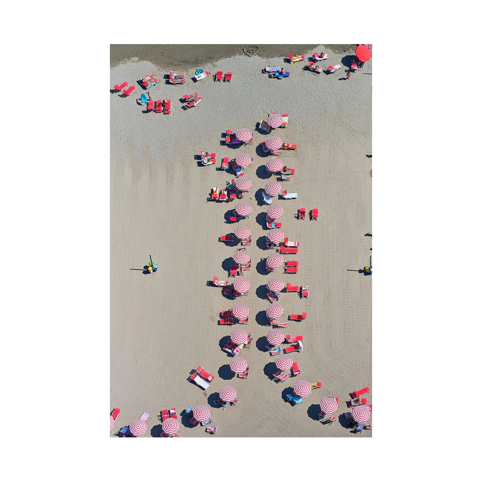 Candy Canes, Italy, Vertical Print, print only