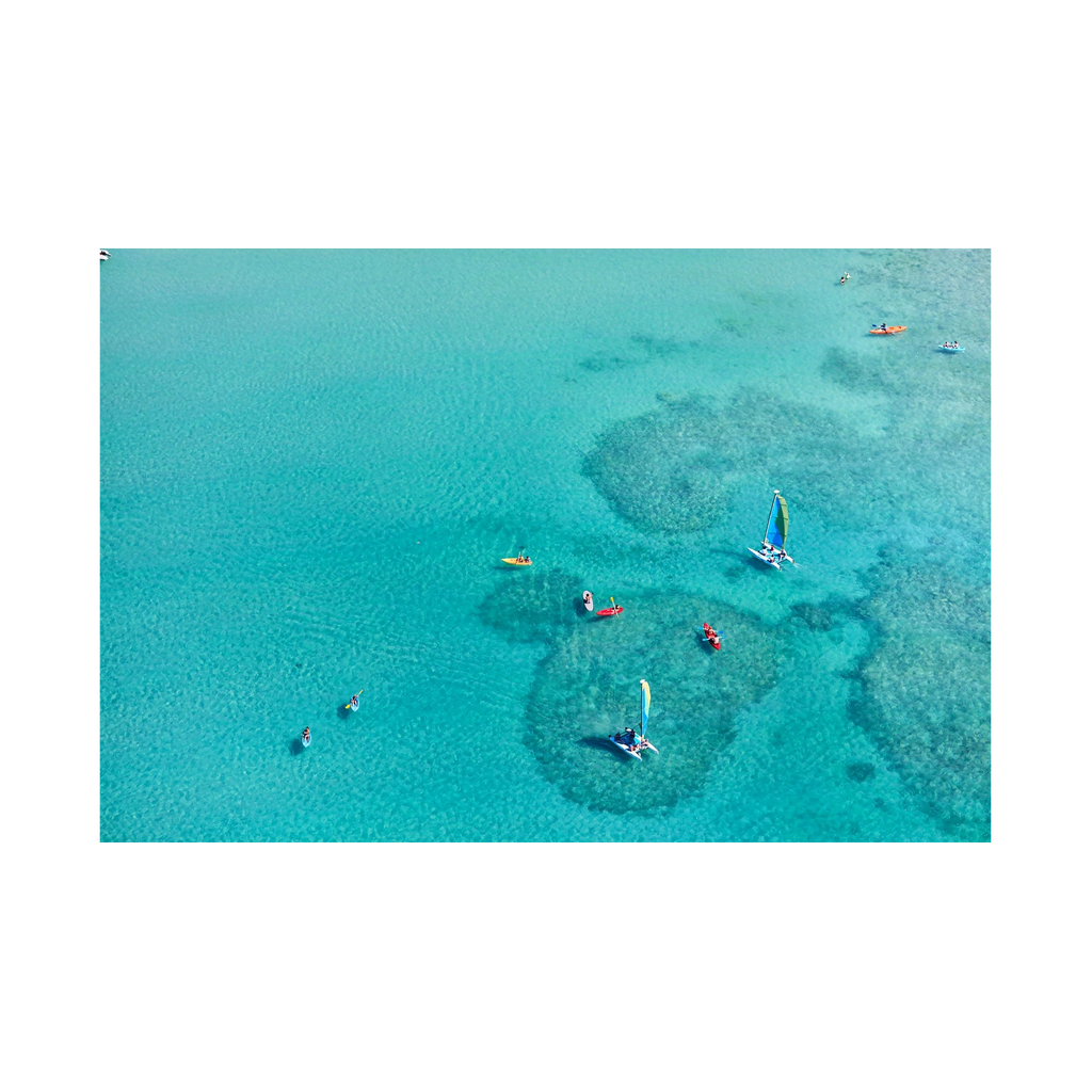 Catseye Beach, Hamilton Island, Horizontal Print, print only