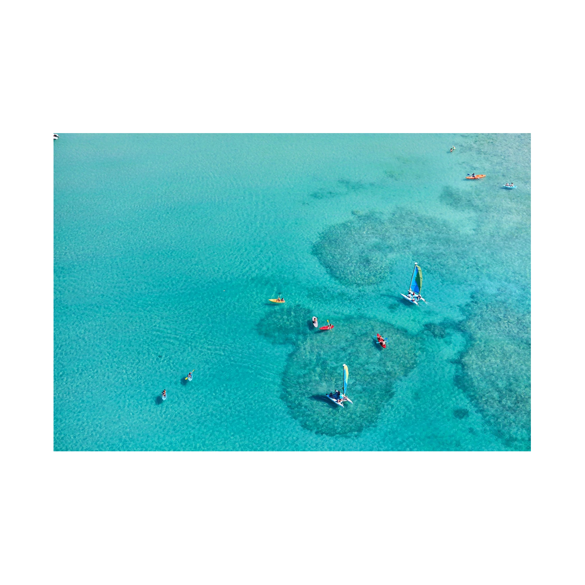 Catseye Beach, Hamilton Island, Horizontal Print, print only