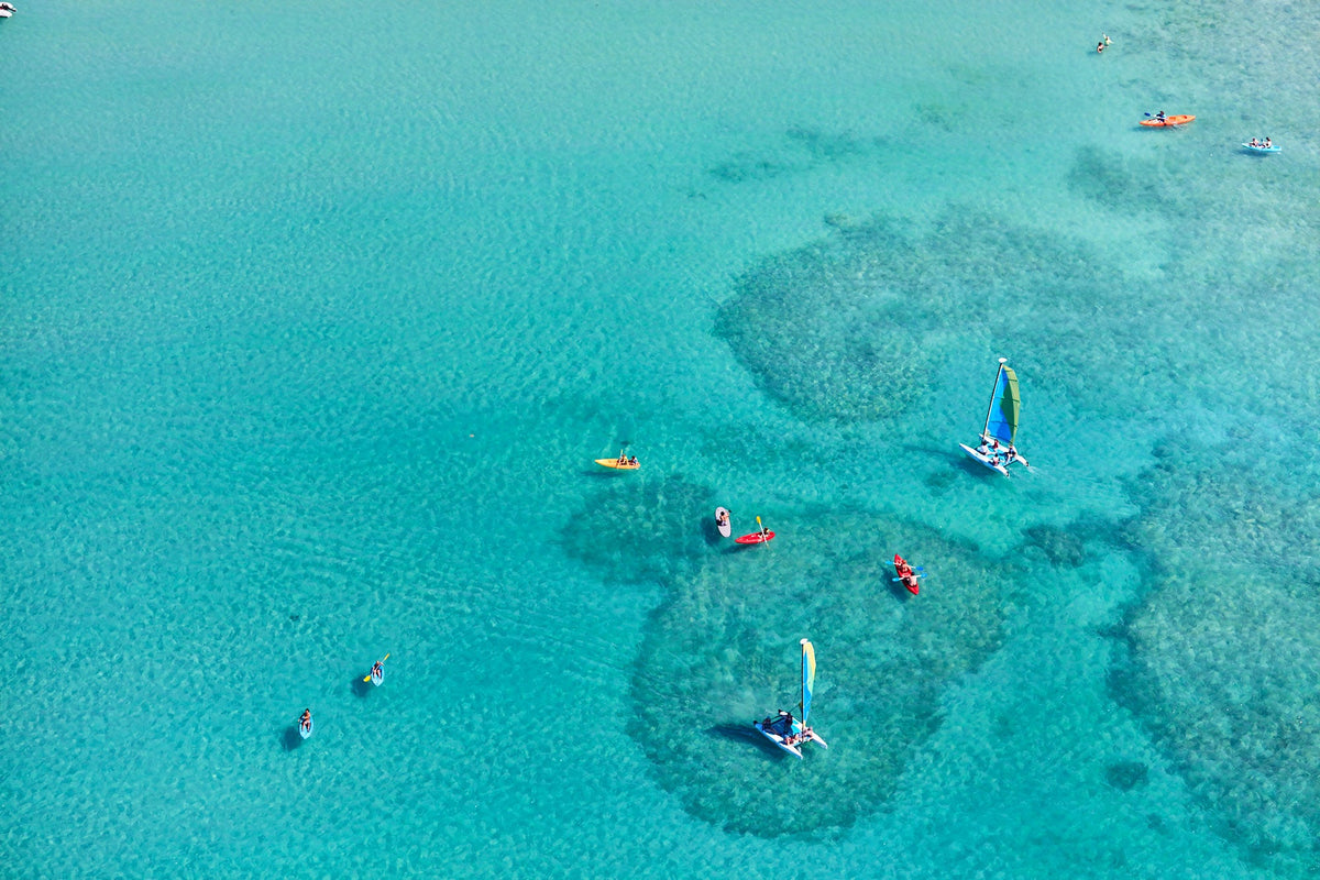 Catseye Beach, Hamilton Island, Horizontal Print - source print