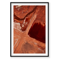 Caustic, Western Australia, Vertical Print, black Victorian Ash frame