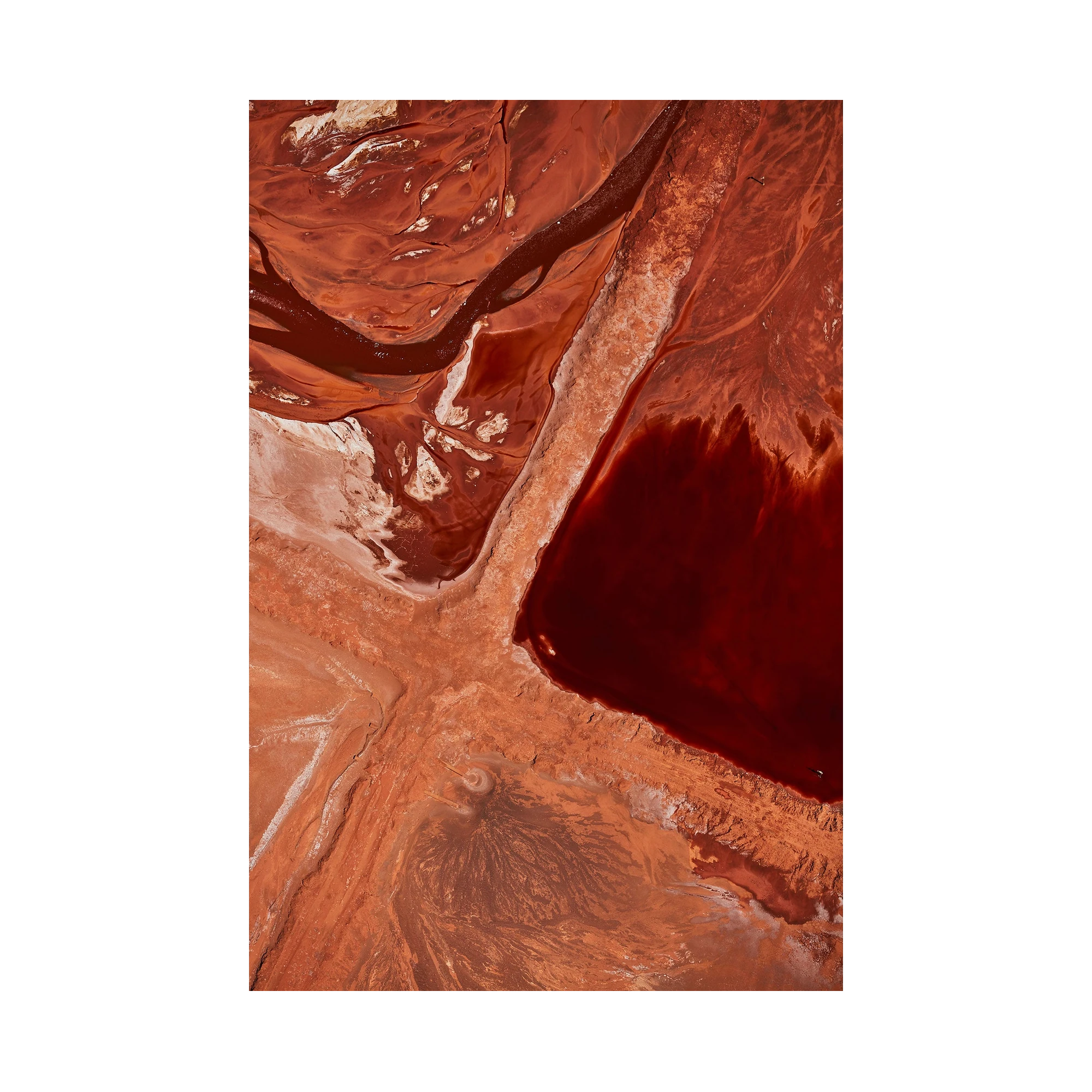 Caustic, Western Australia, Vertical Print, print only