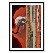 Chemical Spill, Western Australia, Vertical Print