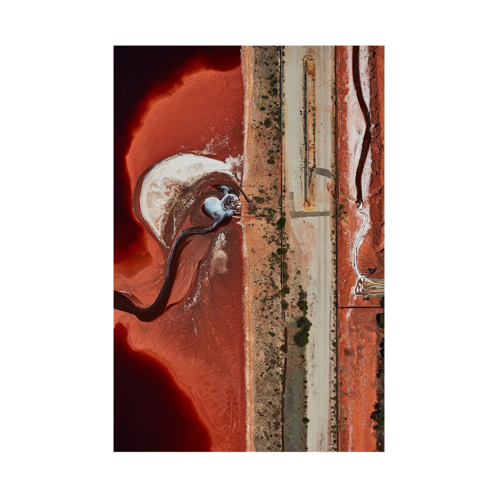 Chemical Spill, Western Australia, Vertical Print, print only