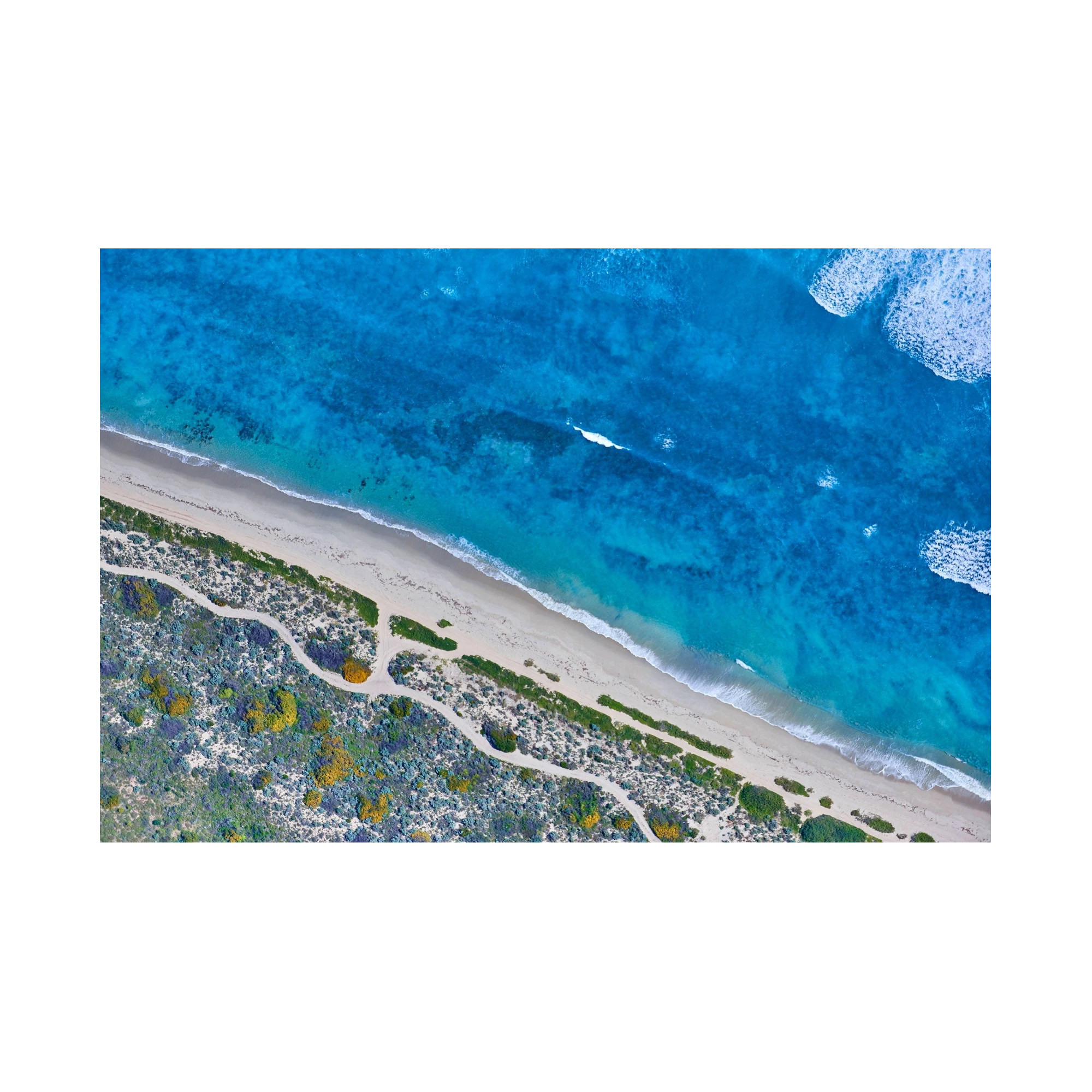 Clear Blue, Kalbarri, Horizontal Print, print only
