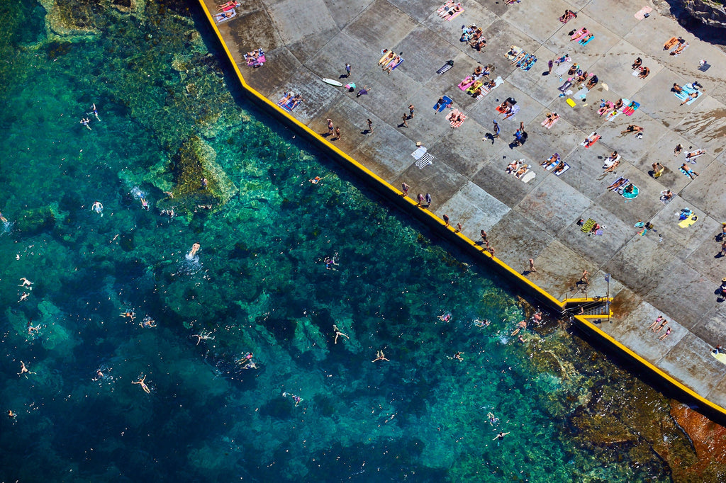 Clovelly Beach, Horizontal Print - source print
